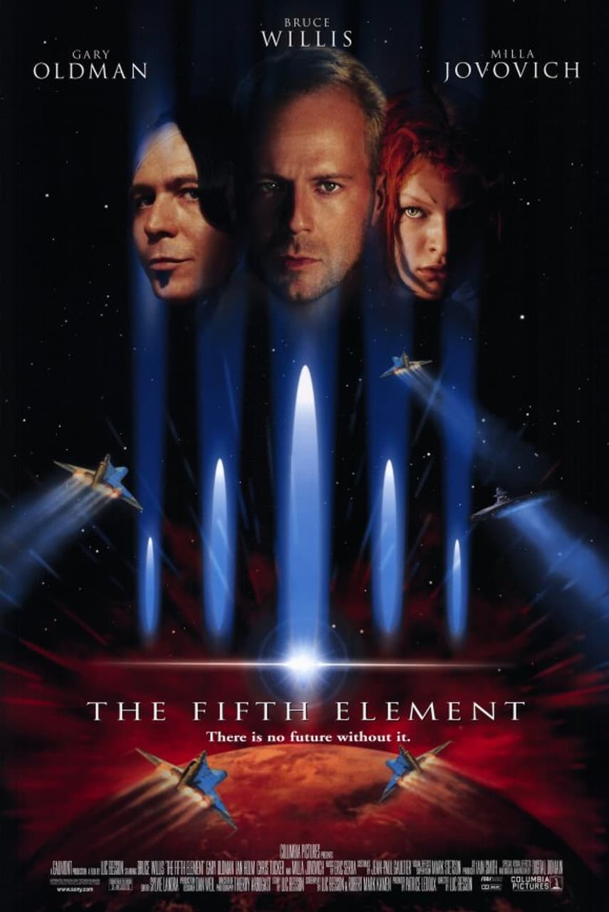 the fifth element movie poster 