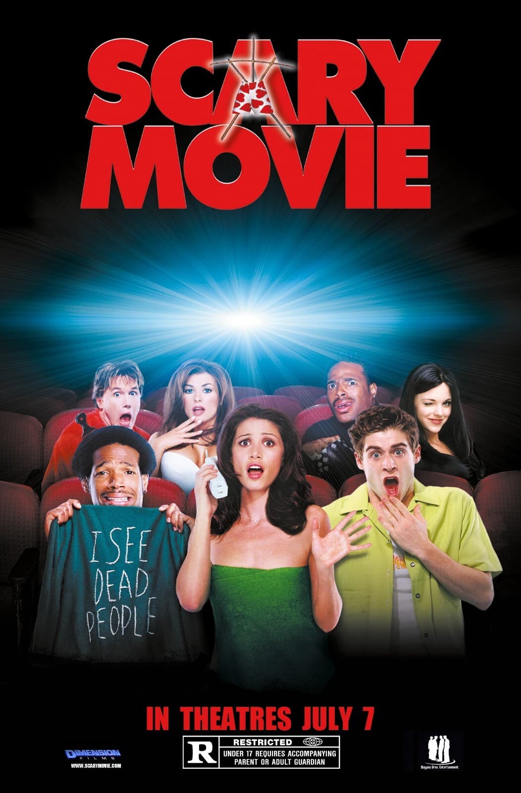 scary movie 2000 parody film poster