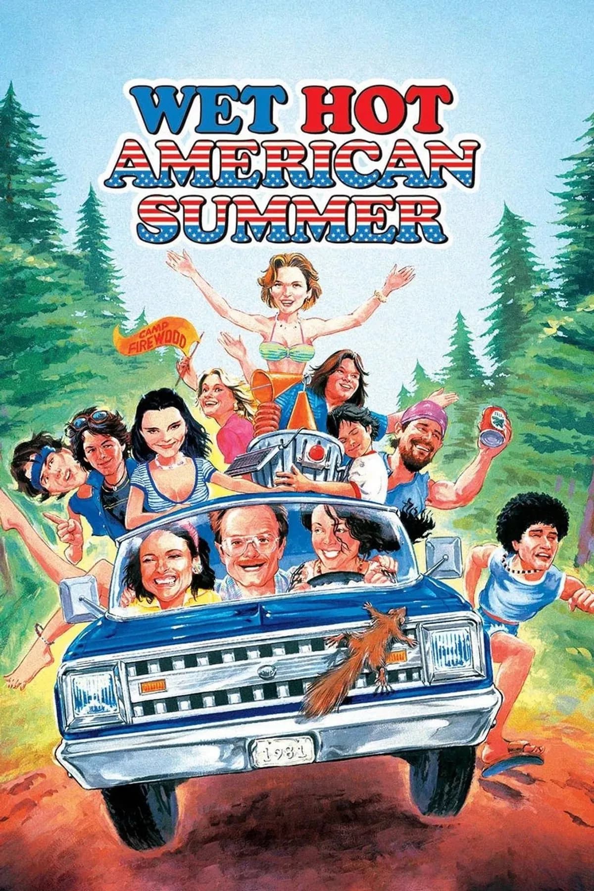 wet hot american summer movie poster